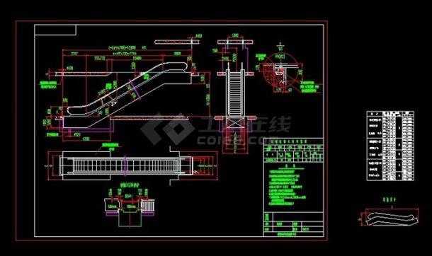 廠家自動扶梯大樣圖