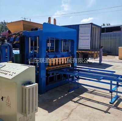 市政工程路面磚生產線 全自動路面彩磚機 人行道花磚機