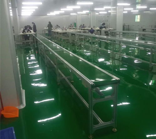 車間裝配流水線加工團隊