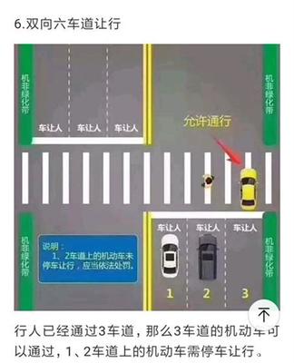 6張圖讓你看清正確禮讓行人的操作!從此少扣3分100元_湖北汽車論壇_XCAR 愛卡汽車俱樂部