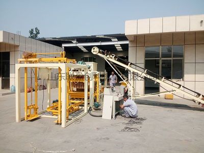 市政工程路面磚生產線 全自動路面彩磚機 人行道花磚機