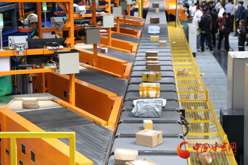 甘肅郵政首套智能全自動郵件分揀設備在蘭州投產使用