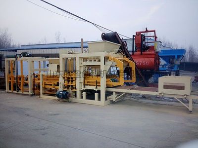 市政工程路面磚生產線 全自動路面彩磚機 人行道花磚機